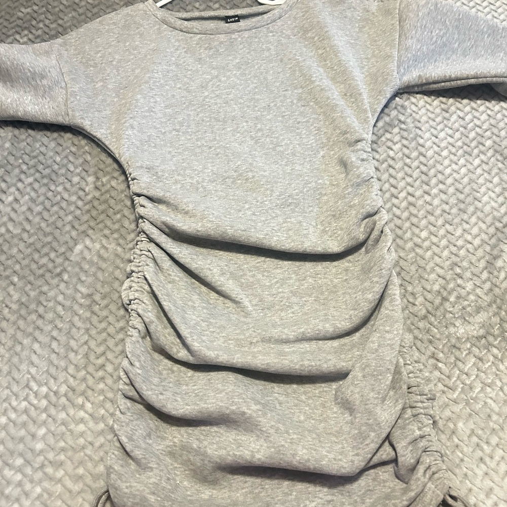 SHEIN Gray Petite dress